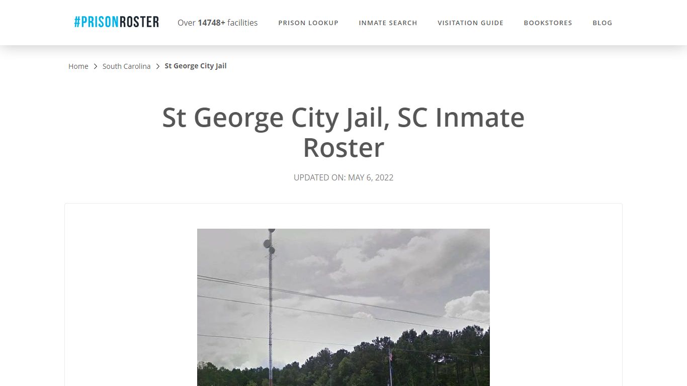 St George City Jail, SC Inmate Roster